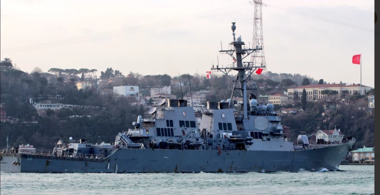 Το αμερικάνικο «USS Carney» DDG-64 περνά τα Στενά και είναι εξοπλισμένο με το σύστημα SeaRAM (βίντεο)